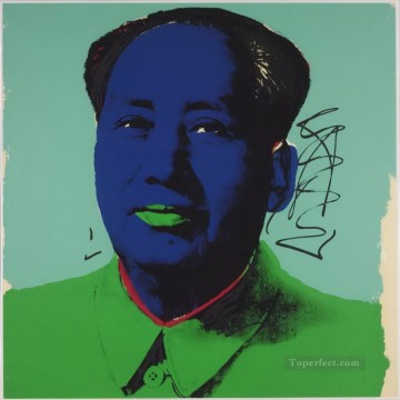 Abstracto famoso Painting - Mao Zedong 5 artistas pop